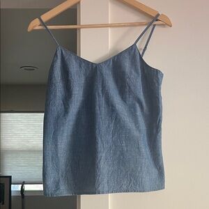 J. Crew Light Blue Denim Camisole